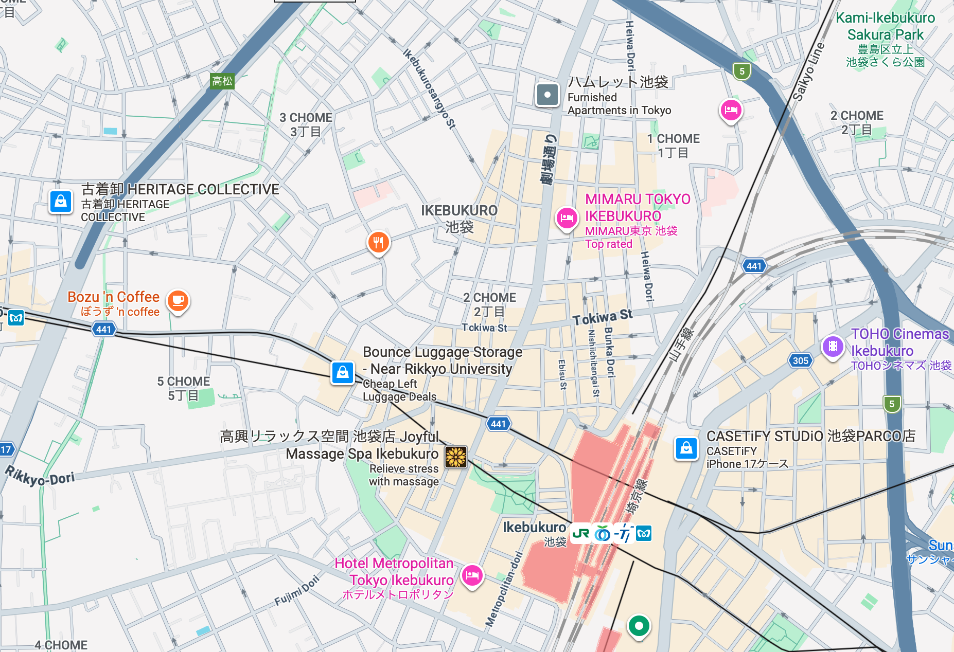 地図のイラスト